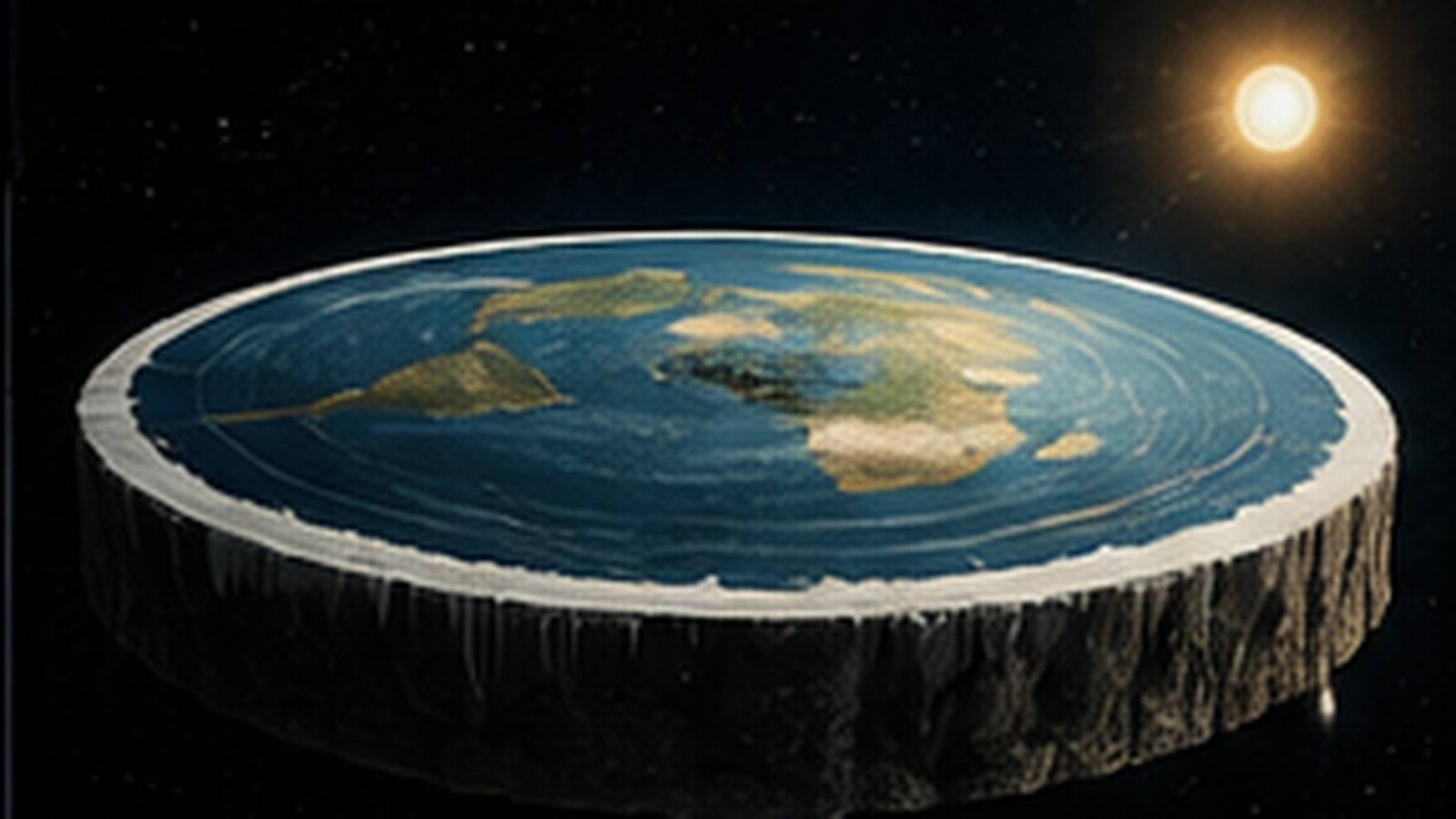 Rappresentazione della Terra osservata nello spazio