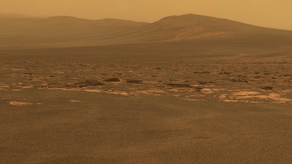 Superficie marziana osservata durante la missione Perseverance