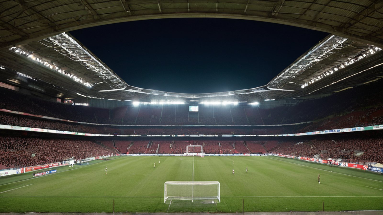 Stadio San Siro pieno di tifosi durante una partita di Serie A