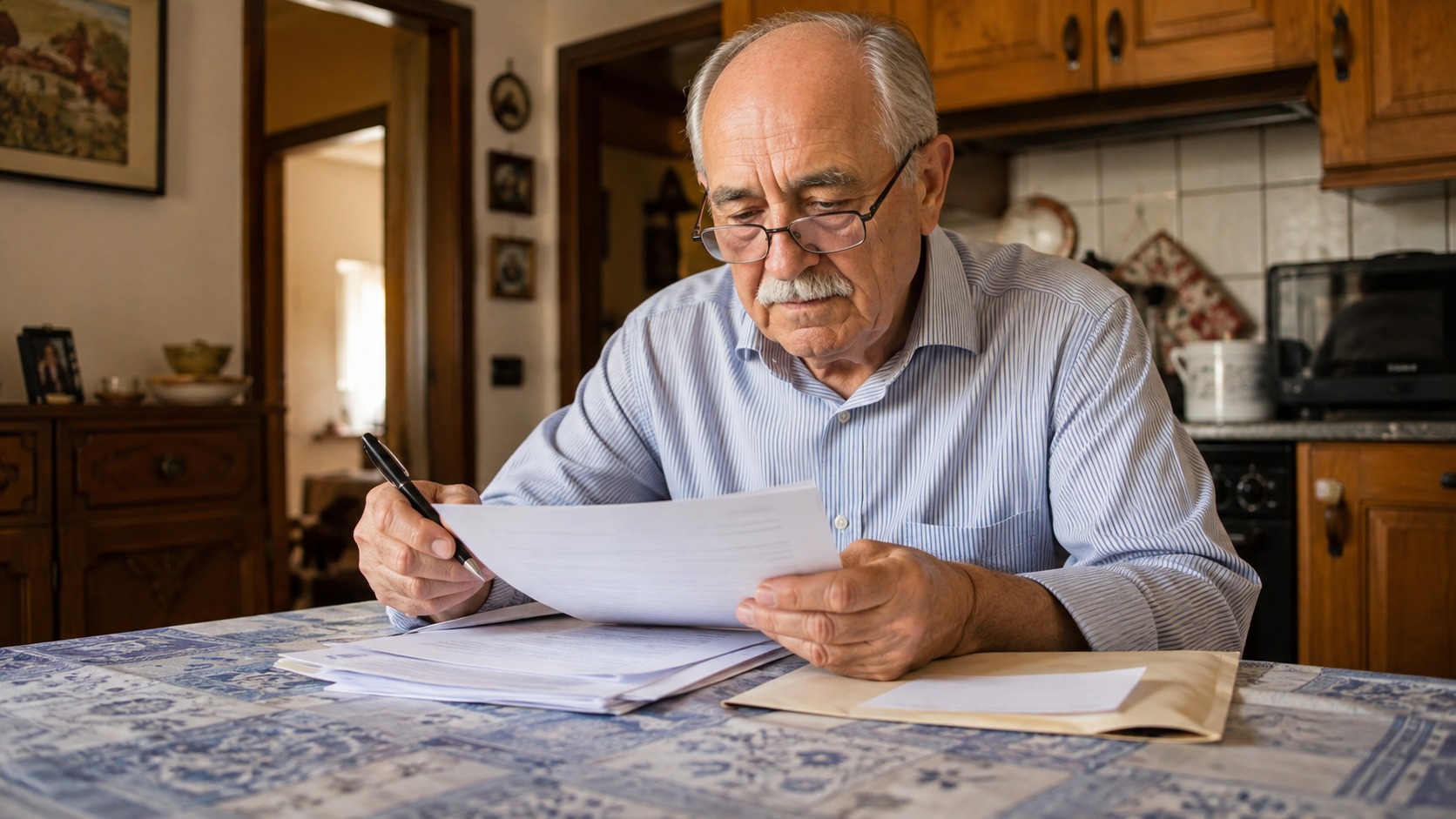 Fotografia editoriale contestuale per: INPS, dal 2027 controlli domiciliari a campione per confermare i dati dei pensionati